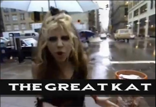 "THE GENRES OF METAL VOL. 1. SPEED METAL. THE GREAT KAT" VIDEO FEATURES THE GREAT KAT NYC INTERVIEW, "METAL MESSIAH" VIDEO and "BEETHOVEN MOSH" VIDEO (Great Kat Segment at 15:55 to 17:39)! "The most brilliant, vicious music ever heard: HYPERSPEED!!!! The music of the 21st Century!" - The Great Kat 