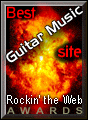 The Great Kat Guitar Shredder Web Site WINS!! "BEST GUITAR MUSIC SITE"- From "Rockin The Web Awards"!