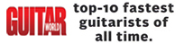 GUITAR WORLD MAGAZINE'S READERS' POLL NAMES THE GREAT KAT "TOP-10 FASTEST GUITARISTS OF ALL TIME"!