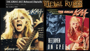 METAL RULES FEATURES THE GREAT KAT'S "WORSHIP ME OR DIE!" & "BEETHOVEN ON SPEED" in "THE GREAT KAT Released Digitally" by Celtic Bob!