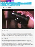 VH1 FEATURES THE GREAT KAT in "ROCK ON, QUEENS OF NOISE: 10 MORE KILLER HEAVY METAL FRONTWOMEN"! "The Great Kat. 'Metal Messiah'. Beastly in the best sense, ferocious violin virtuoso and lightning-clawed guitar shredder The Great Kat (born Katherine Thomas) exploded on to the metal scene in 1987 with Worship Me or Die! Its a still-stupefying incendiary collection of original compositions that announced a new talent that could never be slowed down, held back, or pent up. Since then, Kat continues to slay all comers with live performance displays of seemingly impossible technical wizardry and a steady succession of releases that combine her classical music roots with her volcanic lust for metal at its fastest, hardest, and most complex. Kat also sings like a she-demon in simultaneous agony and ecstasy while her hellfire music blazes ever onward." - Mike McPadden, VH1