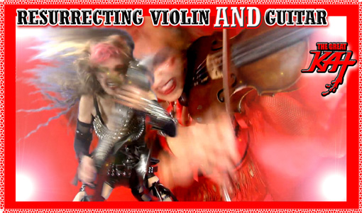 MISTER GROWL'S INTERVIEW WITH THE GREAT KAT! "The Great Kat. The grand goddess of Classical/Shred. A metal icon: Blood, Beethoven, the absence of humility, and an undying crusade to SHRED." 