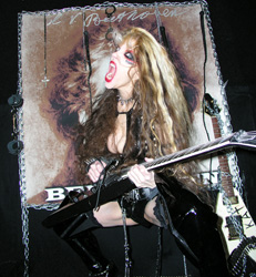 METAL SERBIA'S INTERVIEW WITH THE GREAT KAT "THE GREAT KAT - WORLD'S FASTEST GUITAR PLAYER"! "The Great Kat - world's fastest guitar player. The Great Kat is known worldwide as an excellent guitar technician neoclassical / speed metal genre, but also for her high eccentricity."-  Gisha and Marko Jovanovic, Metal Serbia 