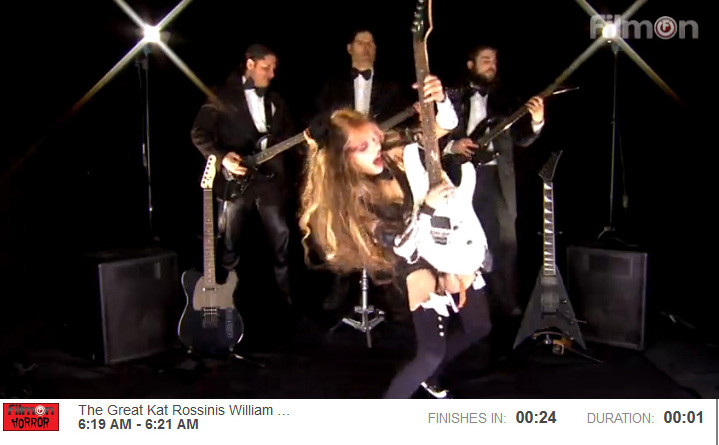 FILMON HORROR NETWORK IS BROADCASTING THE GREAT KAT'S ROSSINI'S "WILLIAM TELL OVERTURE"