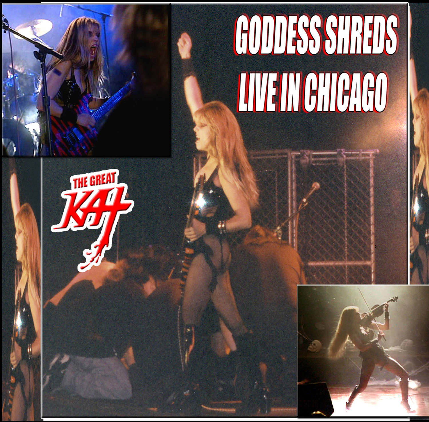 Out Now The Great Kat S New Single Goddess Shreds Live In
