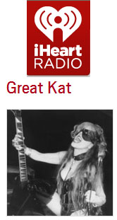 Download The Great Kat's SHRED/CLASSICAL Music on iHEART RADIO!