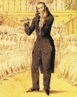 Paganini was called "The Devil's Son" and "Witch's Brat" for his demonic and amazing violin virtuosity!  Audiences thought Paganini made a pact with the devil to be able to perform supernatural displays of technique!