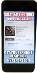 iTUNES PREMIERES THE GREAT KATS SHREDCLASSICAL RINGTONES  BRING BEETHOVEN, BACH, PAGANINI TO YOUR IPHONE!!